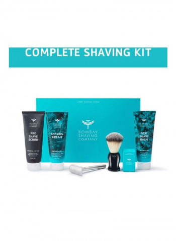 6 In 1 Shaving Kit With Precision Safety Razor Multicolour