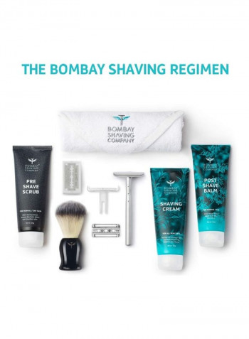 6 In 1 Shaving Kit With Precision Safety Razor Multicolour