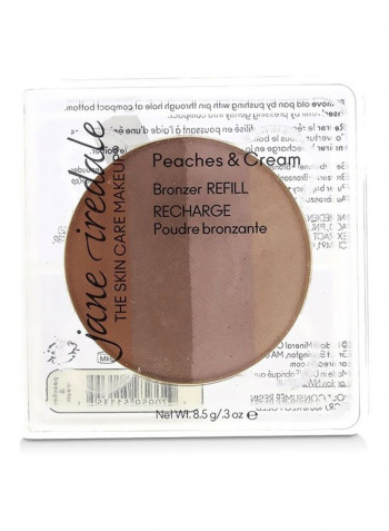 Peaches And Cream Bronzer Refill Brown/Beige/Pink
