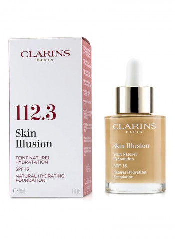 Skin Illusion Teint Naturel Hydration Foundation SPF15 112.3 Sandalwood