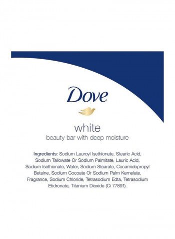 36-Piece Deep Moisturizing Beauty Bar Set White 2.6ounce