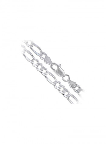 925 Sterling Silver Flat Figaro Link Chain
