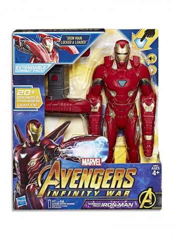 Marvel Infinity War Mission Tech Iron Man Figure