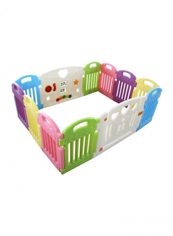 Safety Play Yard With 12 Panels Playpen Set 60centimeter