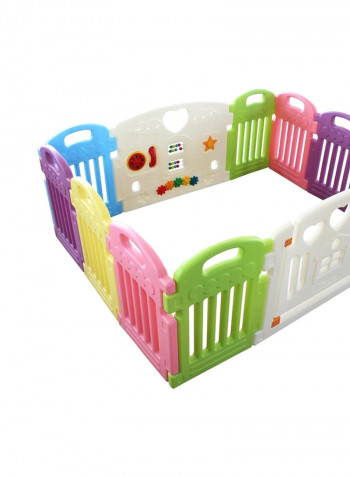 Safety Play Yard With 12 Panels Playpen Set 60centimeter