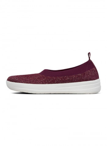 Uberknit Ballerina Lingonberry/Dark Red Mettalic