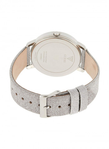 Women's Leather Analog Wrist Watch GW0008L1