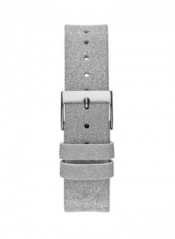 Women's Leather Analog Wrist Watch GW0008L1