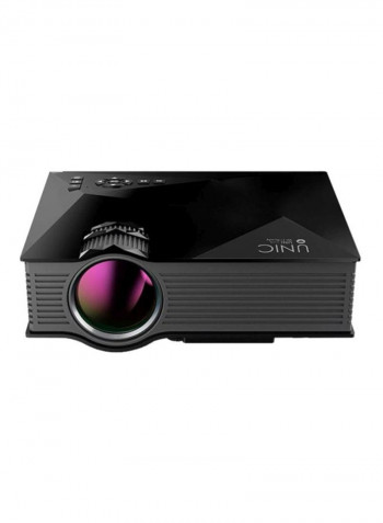 WVGA LED Projector 1200 Lumens UC46 Black