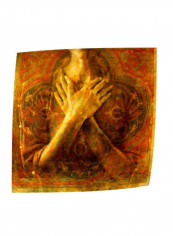 Honor Self Canvas Wall Painting Red/Yellow/Orange 36x36inch
