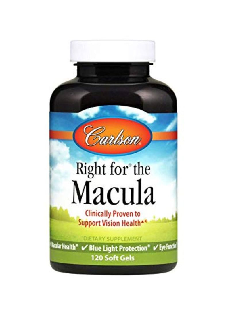 Right For The Macula Support Vision Health - 120 Softgels