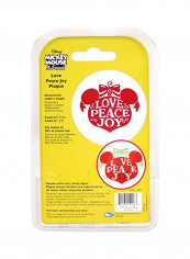 Love Peace & Joy Bauble Plaque Die Set