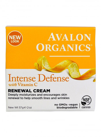 Pack Of 2 Organics Vitamin C Renewal Facial Cream 57g