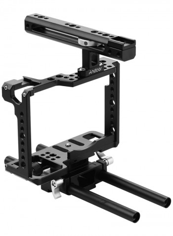 Professional Video Accessories Full Frame Camera Cage Kit Black