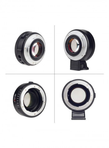 Camera Lens Ring Mount Adapter Black