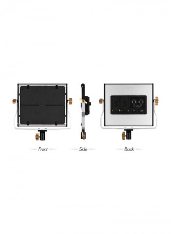 LED Video Light Panel Black