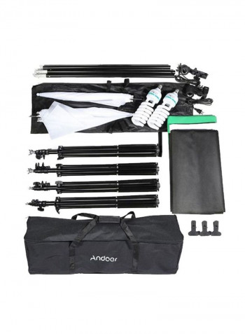 Photography Studio Lighting Tent Kit Black/white/green