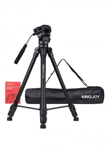 Portable DSLR Tripod Black