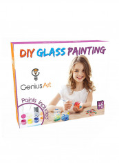 DIY Glass Painting Set Multicolour