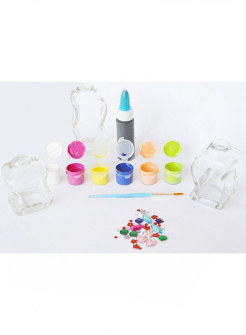 DIY Glass Painting Set Multicolour