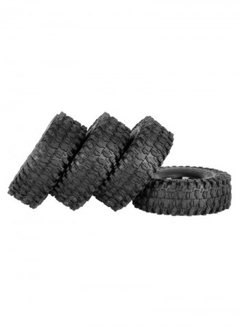 4-Piece Remote Controller Car Tyre Set With Hub
