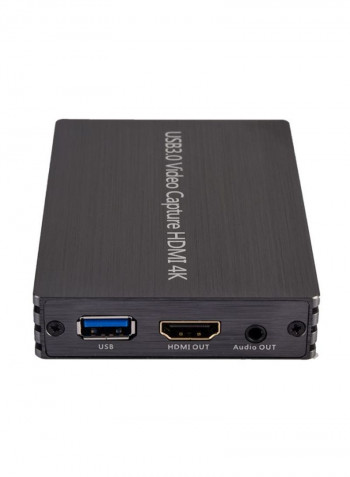 4K HDMI To USB 3.0 Video Capture Dongle Set NK-S300 Black