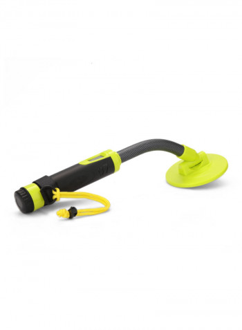 Waterproof Handheld LCD Display High Sensitivity Metal Detector With Wrist Strap Black/Green 120 x 425millimeter