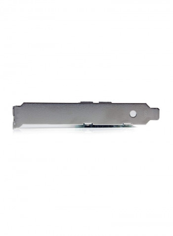 4 Port PCI Express 2.0 Sata III 6Gbps Raid Controller Card With Hyperduo SSD Tiering Black/Silver