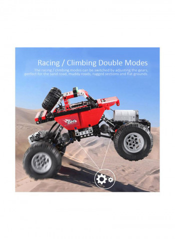 489-Piece Cadfi Detech RC Off-road Car Climbing Racing Building Block Set C51041