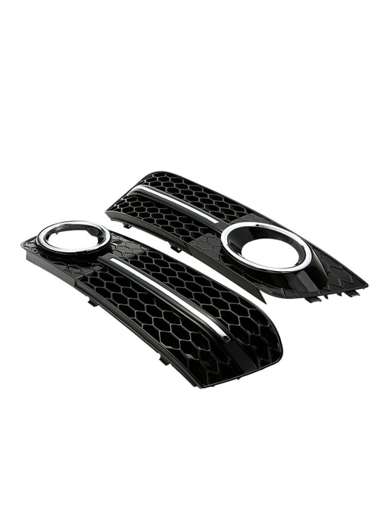 One Pair Black Front Grille Car Grilles For Audi A4B8 0912K3049
