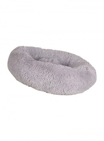 Pet Donut Cuddler Lounger Cushion Grey
