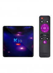 K10 Smart Android 4K LED TV Box V7685UK-64G Blue/Black/Purple