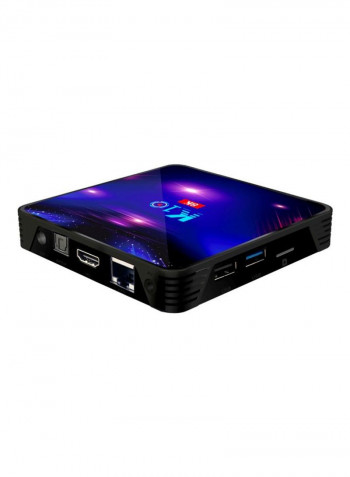 K10 Smart Android 4K LED TV Box V7685UK-64G Blue/Black/Purple