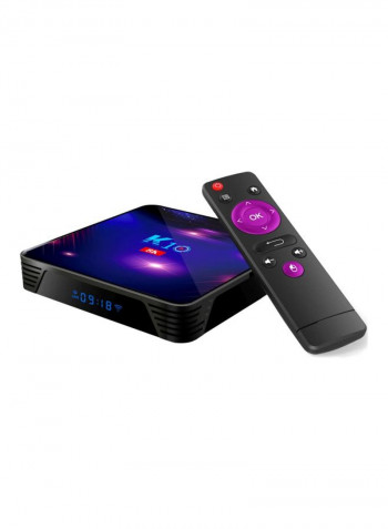 K10 Smart Android 4K LED TV Box V7685UK-64G Blue/Black/Purple