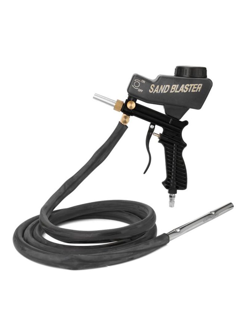Portable Sandblaster Machine Black 30.5x12x27centimeter