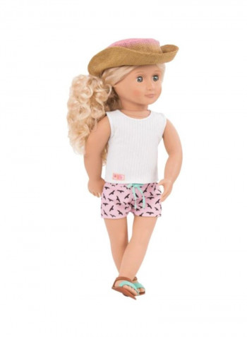 Deluxe Coral Doll With Accessories 18inch