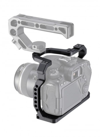 Aluminum Alloy Camera Cage with Cold Shoe Black