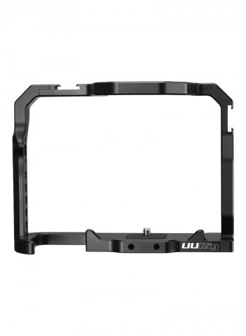 Aluminum Alloy Camera Cage with Cold Shoe Black