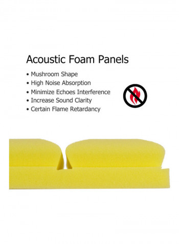Pack Of 6 Acoustic Foam Panels