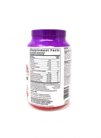 Whey Protein Isolate Powder - Natural Strawberry