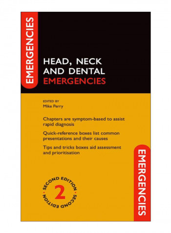 Head, Neck And Dental Emergencies Paperback 2nd