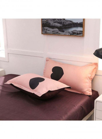 4-Piece European Style Luxury Jacquard Single Bedding Set Polyester Multicolour