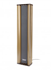 Outdoor Waterproof Column Speaker DSP 408 Brown/Grey/Golden