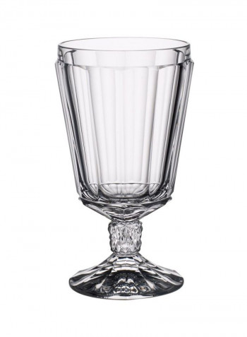 4-Piece Charleston Goblet Set Clear