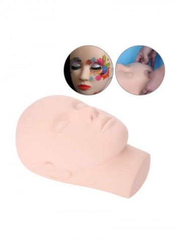 Mannequin Head Beige