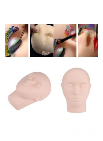 Mannequin Head Beige