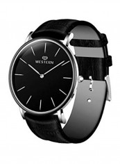 Men's Leather Analog Watch W7185GSB010C