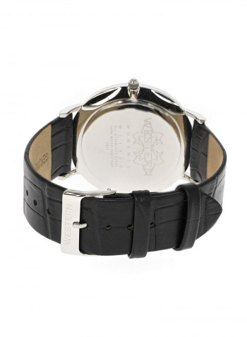 Men's Leather Analog Watch W7185GST010C