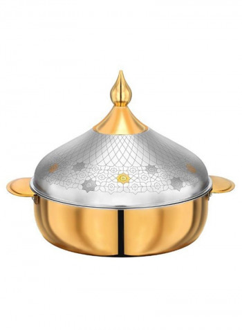 Soheila Casserole Dish Gold/Silver 6L