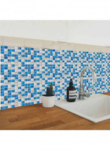 25 Pieces Bathroom Wall Stickers Multicolour 60x90cm